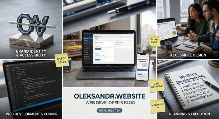 Послуги по створенню сайтів Oleksandr.website